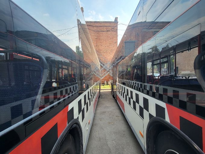 Дев'ять автобусів «MAN» прибули до Харкова з німецького міста-побратима Нюрнберга